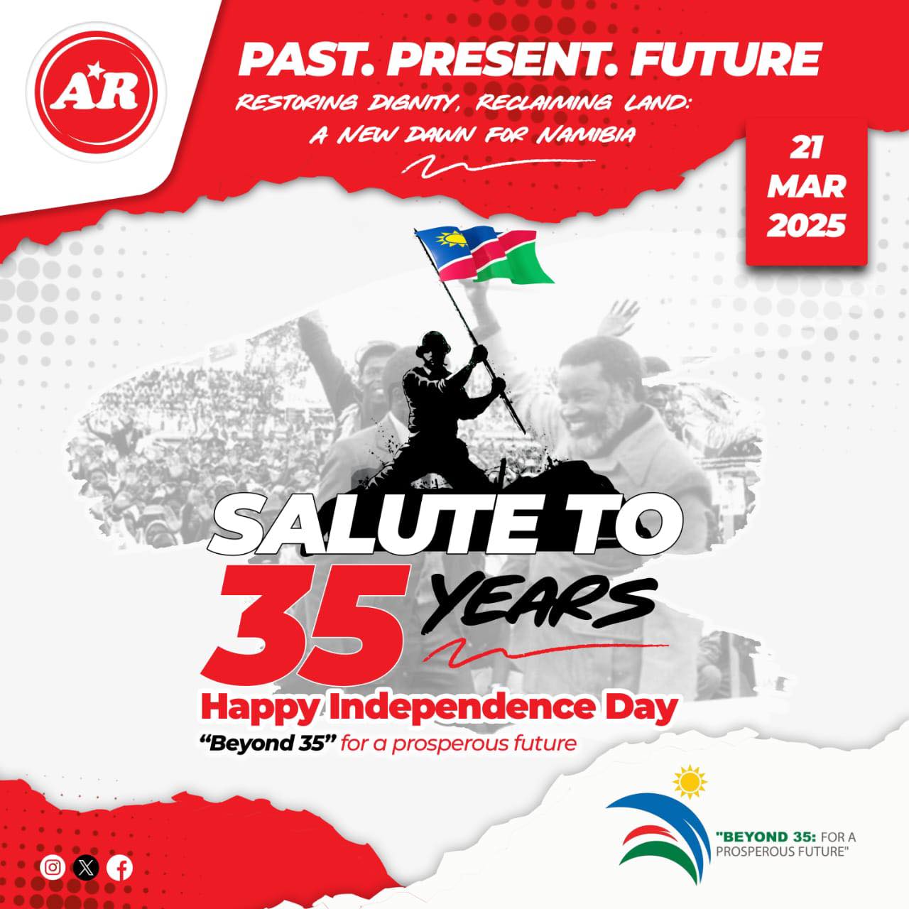 AR 35 Years Independence Celebration